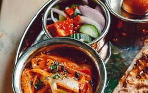 Condiments Tray From Gupshup Asian Restaurant Award Winner 2021