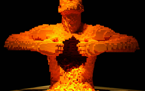 2019 11 12 The Art Of The Brick Yellow Figure
