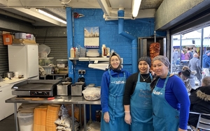 Turkish Gozleme Chefs At Bury Market Manchester