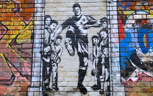 Marcus Rashford Rebel Bear Old Trafford