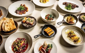 A Spread Of Food At The Alan Hotel In Manchester