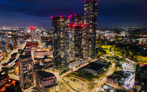 Manchester Skyline Bluehour 03