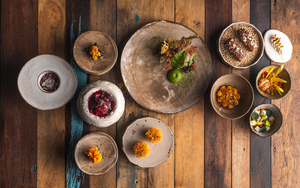 A Selection Of Ceramics Made By Moss Ceramics At Wood Restaurant In Manchester Cover Credit Louis Cannel