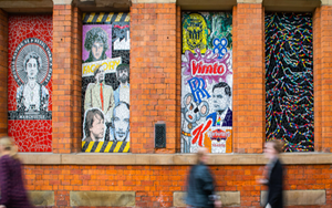 Afflecks Exterior 40 Year Anniversary