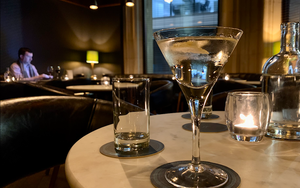 A Classic Martini At Schofields Bar In Manchester