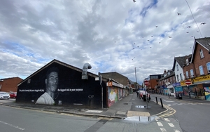 The Marcus Rashford Mural In Withington Manchester