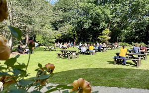 Secret Garden Mansion House Calderstones Al Fresco Outdoor Dining Liverpool