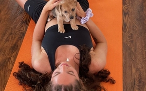 Puppy Yoga Image From Pawyoga