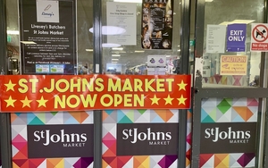 St Johns Market Liverpool Upstairs Hall