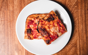 2021 02 26 Nells Pizza Slices On A Plate At Home