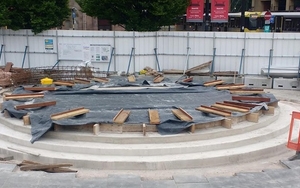 2019 05 31 Peterloo Memorial Under Construction