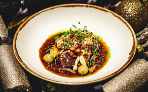 Slow Cooked Ox Cheek From Dakota Leeds Xmas Menu