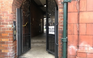 Victoria Polling Station In Ancoats Local Election