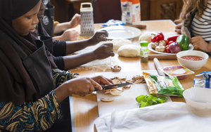 An English Learner Enjoys A Cooking Class With Heart And Parcel Levenshulme Manchester 1200 800