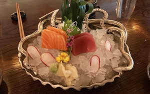 A Glam Plate Of Sexy Fish Sushi At The Original Sexy Fish Restaurant In Londons Mayfair