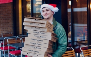 2019 12 05 Franco Manca Xmas 2