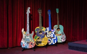 2025 09 01 Selection Of Art Guitars Credit David Oates 1