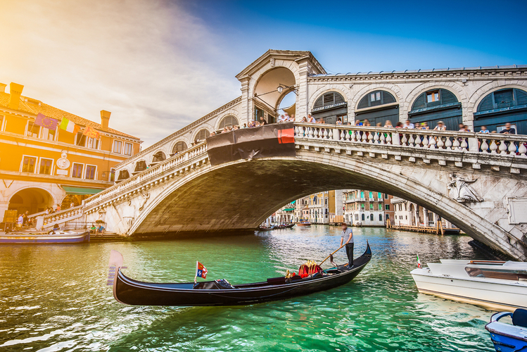 Rilato Bridge Venice Italy
