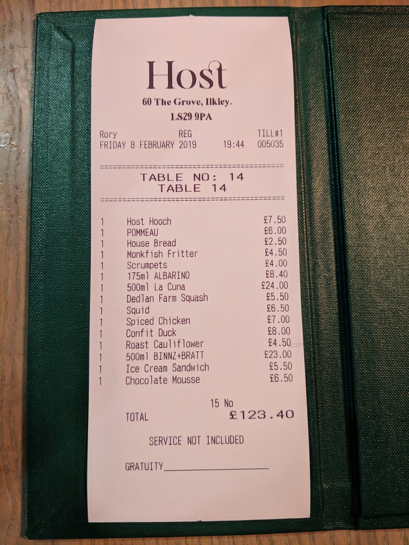 190218 Host Review Receipt