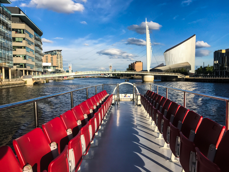 Manchester River Cruises Top Deck