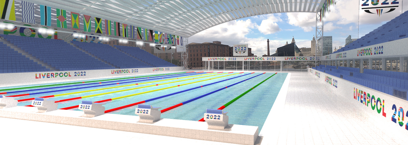 Liverpool 2022 Commonwealth Games Dockside Swimming Arena