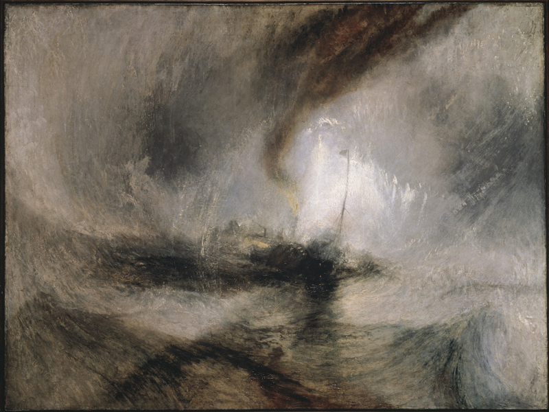 20170726 J M W  Turner Snow Storm Steam Boat Off A Harbours Mouth Exhibited 1842
