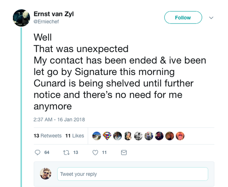 Ernst Van Zyl Twitter