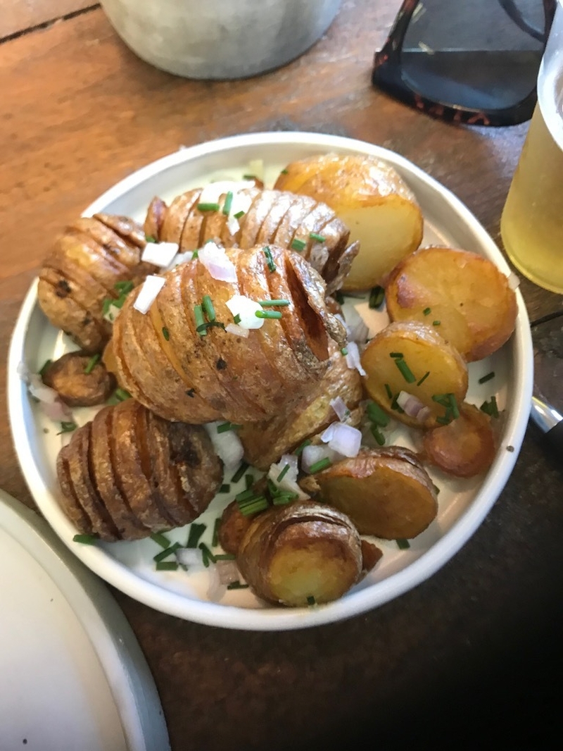 180509 Cains Brewery Skaus Hasselback Potatoes