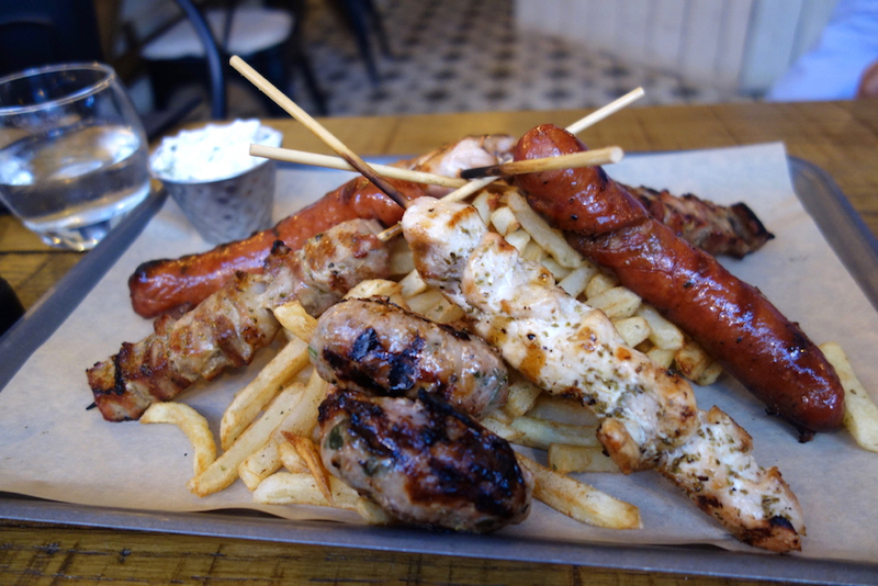 2018 07 24 Grilla Review Mixed Souvlaki Platter For Two