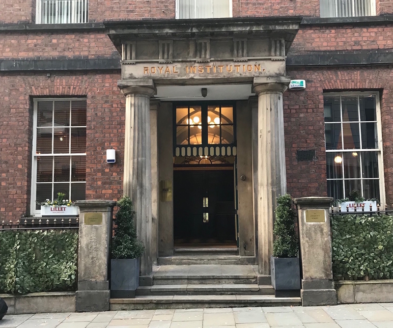 2018 19 11 Royal Instituion Liverpool Exterior Copy