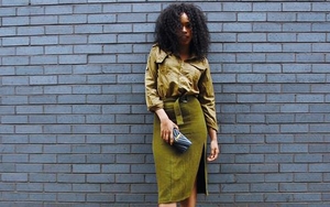 What I Wore This Week: Military Green