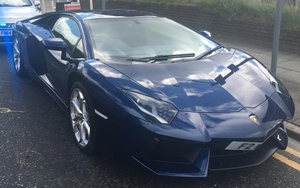 Lamborghini seized in city centre