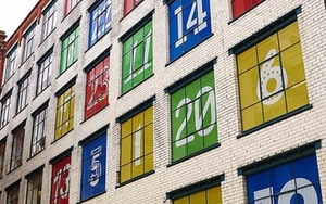 Giant Advent Calendar Pops Up In Northern Quarter