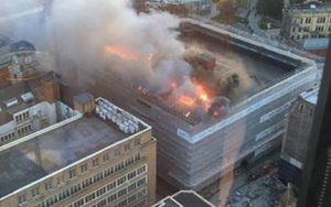 PICTURED | Fire Rages Through NOMA