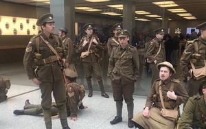 VIDEO | 'Ghost Soldiers' Appear Across Manchester In Somme Tribute