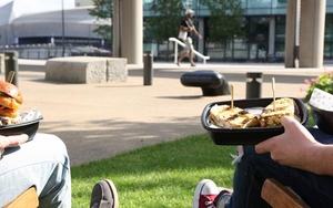 Big Screen Wimbledon At MediaCity