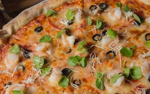 Crazy Pedro's Bloody Mary Pizza