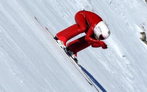 Trailing in the wake of Champoluc’s world champ
