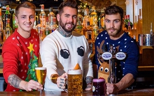 Christmas Jumper Day At Bierkeller
