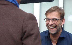 Caught on camera: What was tickling Jurgen Klopp in town today?