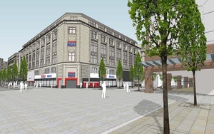 Never mind the bollards, it's the Elliot and Parker St makeover