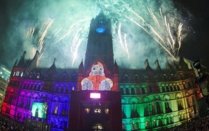 Corrie Christmas Lights Switch-On 2015