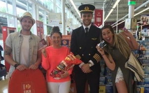 Crisp addicts win unexpected holidays in bagging area