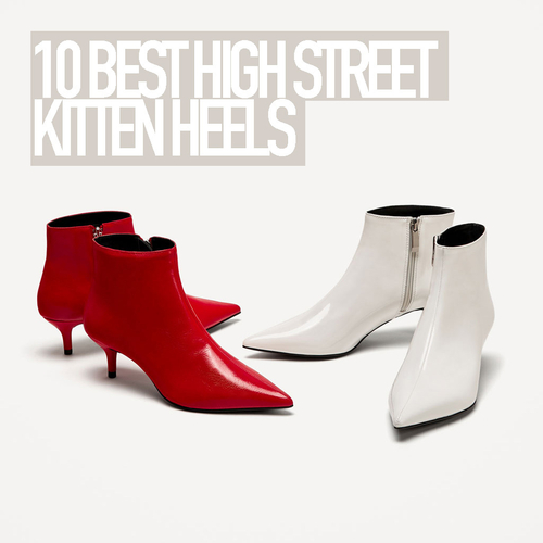 best kitten heel shoes