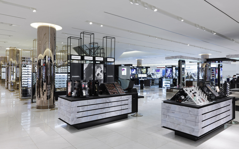 18 05 09 Selfridges Beauty Hall Manchester