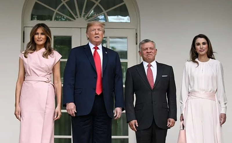 2018 07 25 Melania Trump In Pink