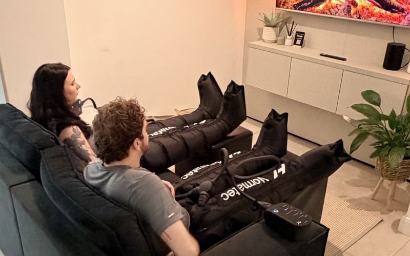 27 02 2026 Brysk Lymphatic Drainage Boots In Use