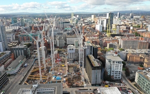 Circle Square Manchester Cranes