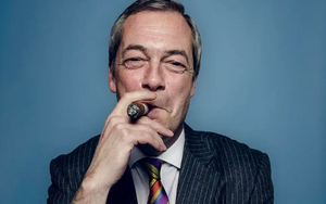 Nigel Farage Portrait Charlotte Cliffe