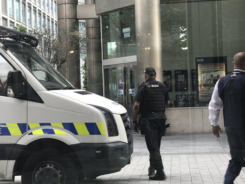 170523 Armed Police Spinningfields Manchester Arena Terror